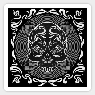 Just a Skull Sticker